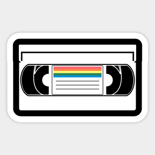 video tape Sticker